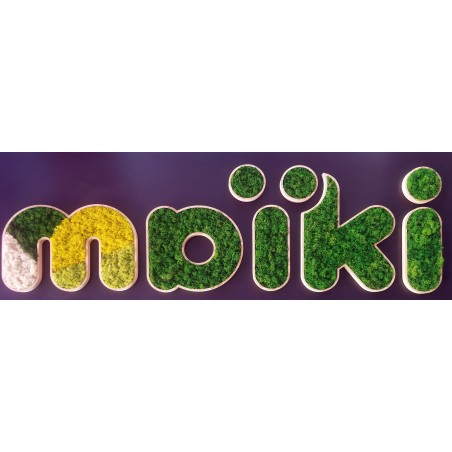 logo végétale Maïki en plusieurs couleurs