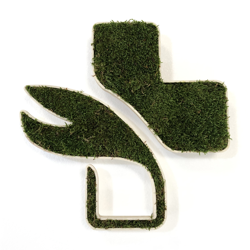 Croix de pharmacie végétale