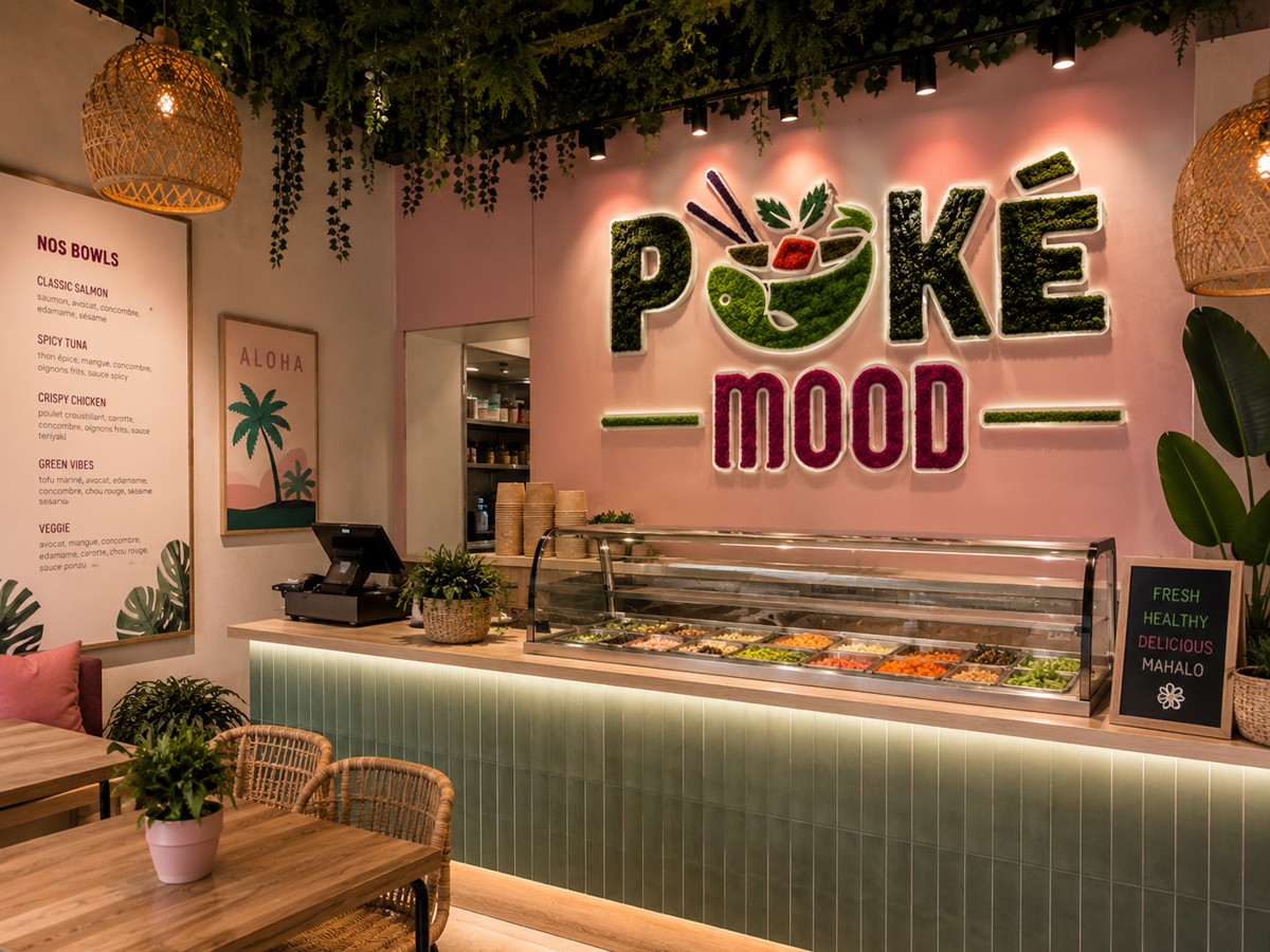 Enseigne végétale pour restaurant : une solution naturelle pour attirer et marquer les esprits
