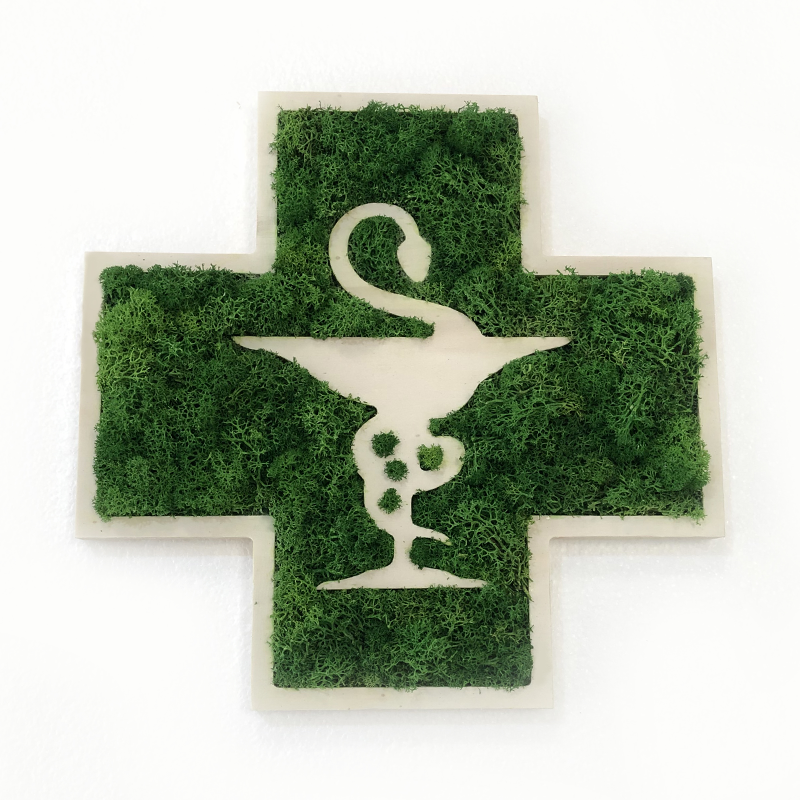 Croix de pharmacie végétale : une enseigne naturelle et moderne pour valoriser votre officine