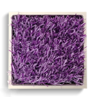 carré herbe synthétique violet